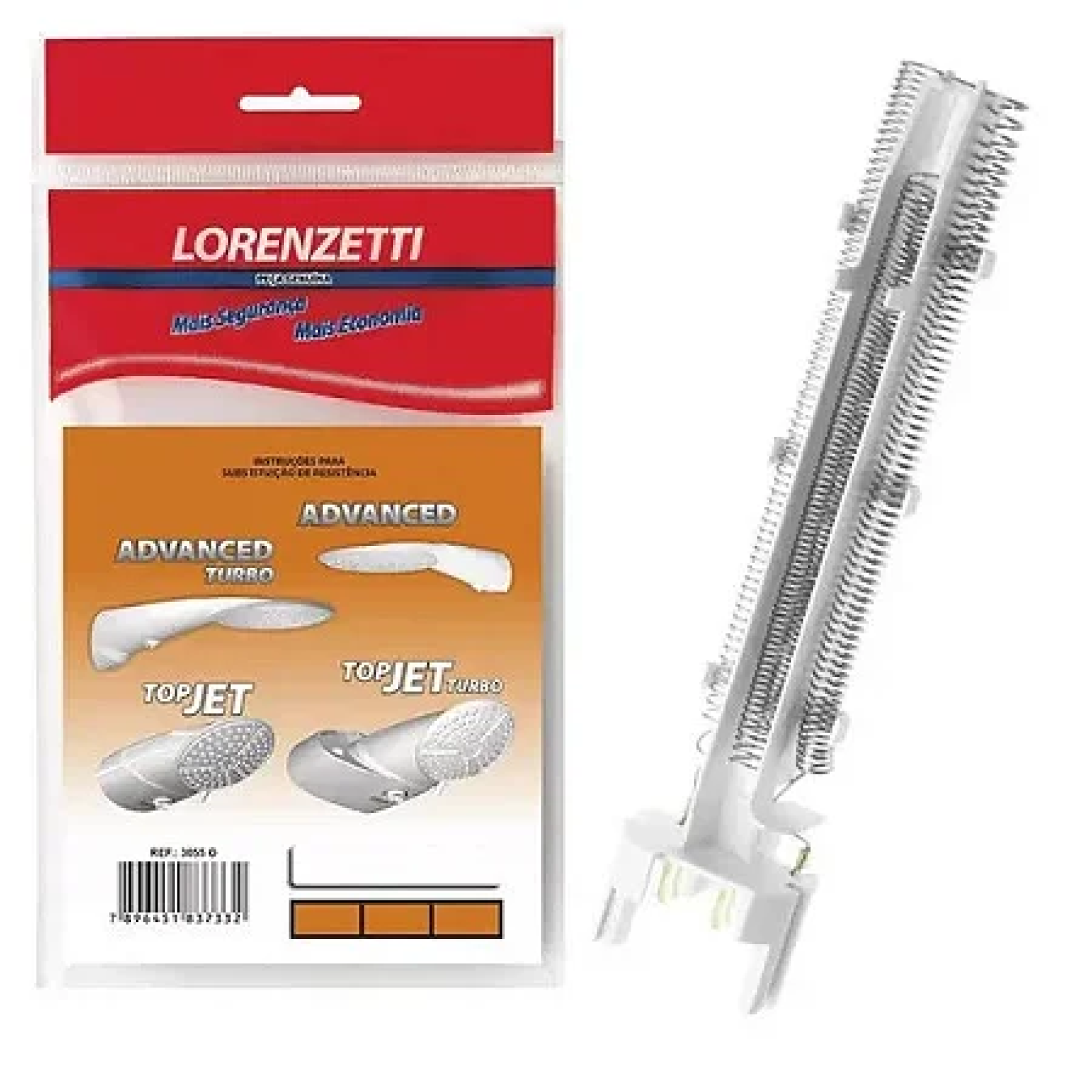 Resistência Lorenzetti adanced -top jet 220v 7500w